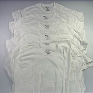 Hanes Ultimate Men’s Large ComfortSoft FreshIQ Crewneck T-Shirt 6-Pack New